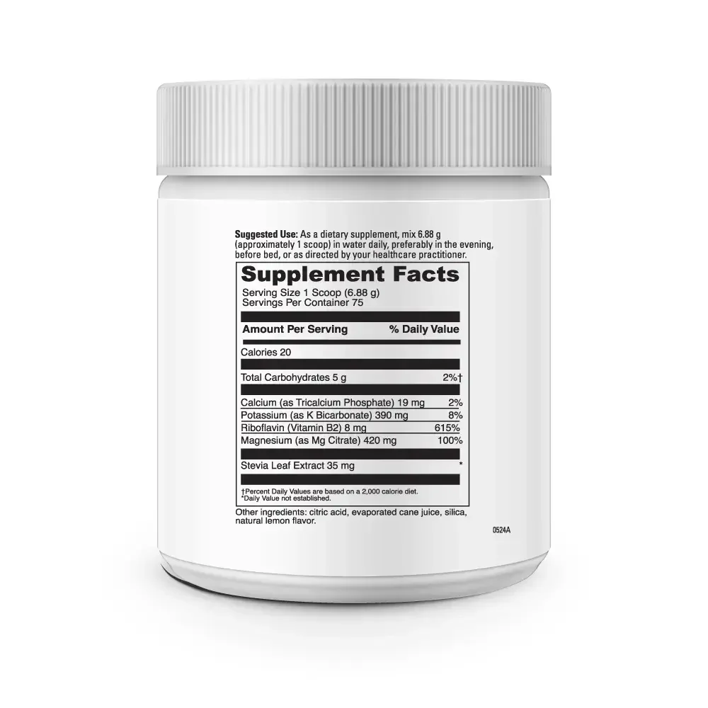Product image for Effervescent Magnesium Citrate.