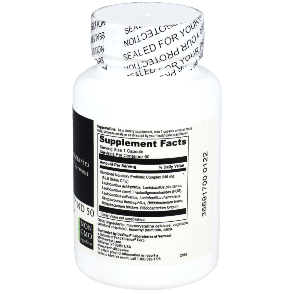 Product image for NonDairy Probiotic 50.