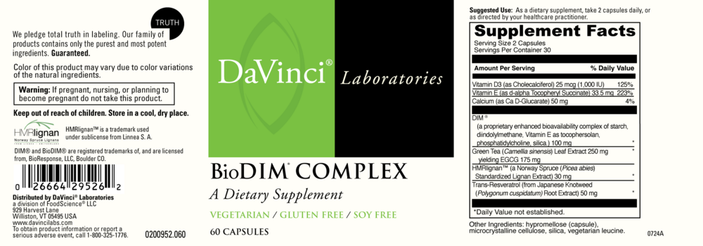 Product image for BioDIM® Complex.