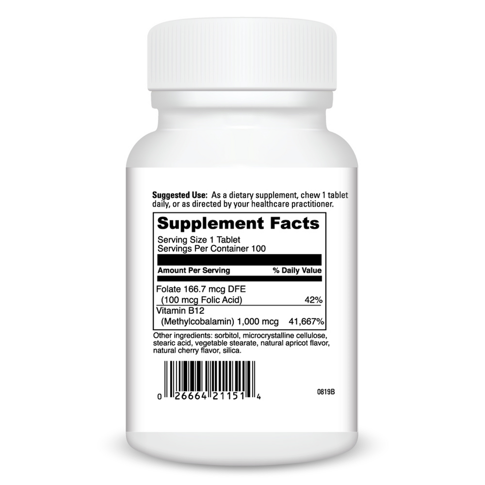 Product image for Chewable B12 MC.