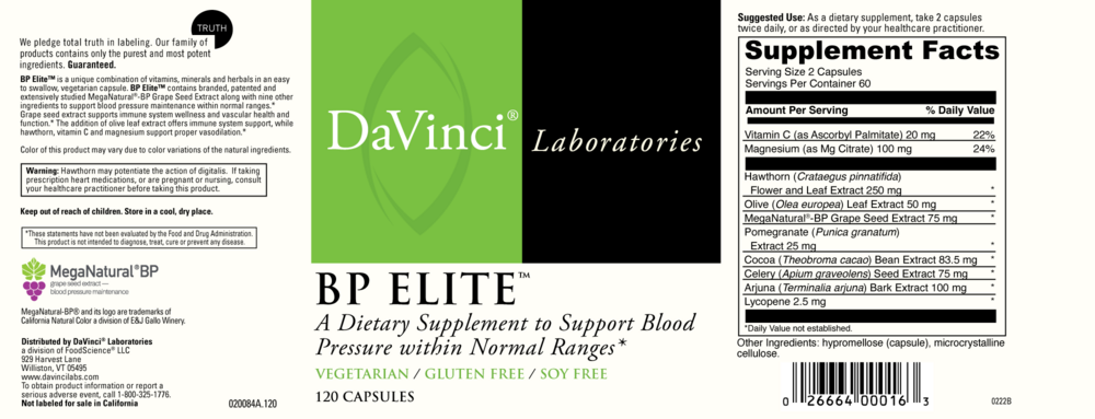 Product image for BP Elite.