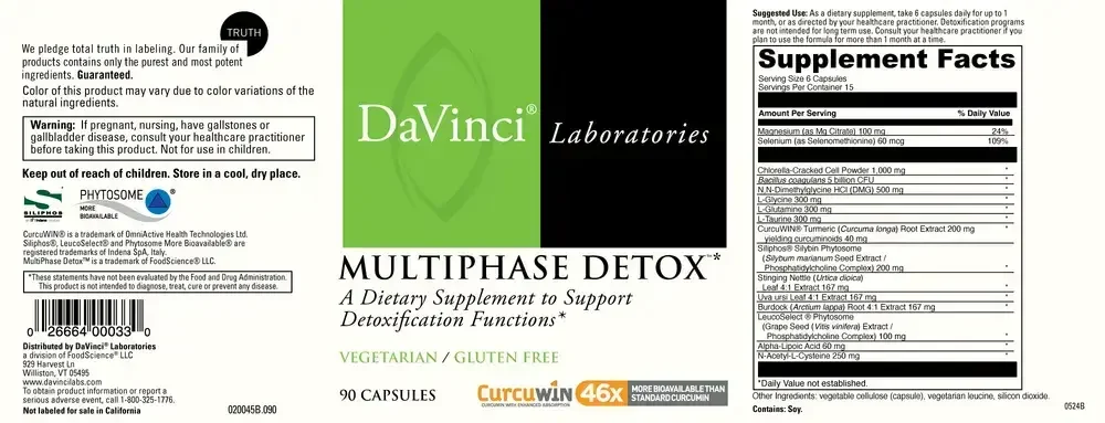Product image for MultiPhase Detox.