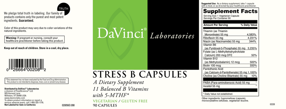 Product image for Stress B.