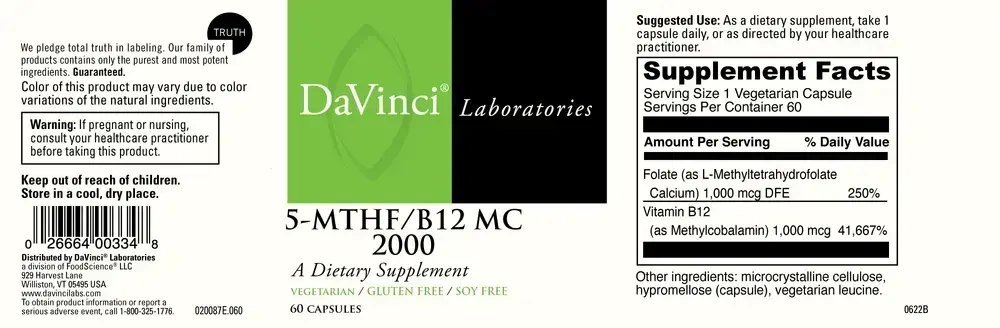 Product image for 5-MTHF/ B12 MC.