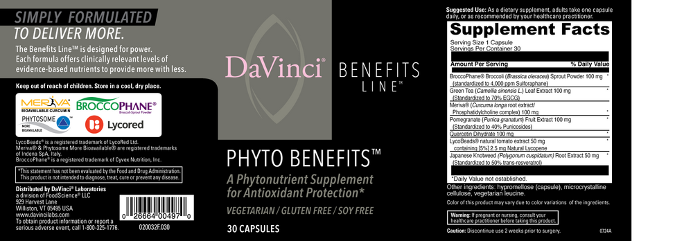 Product image for Phyto Benefits.