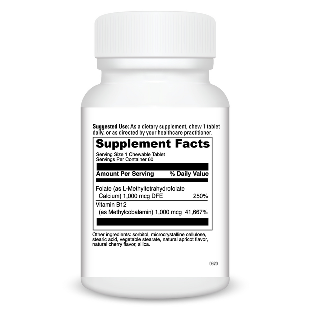 Product image for Active Folate B12 Chewable.