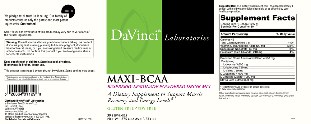 Product image for Maxi-BCAA.