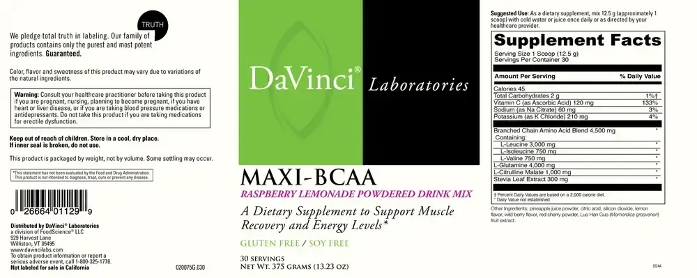 Product image for Maxi-BCAA.
