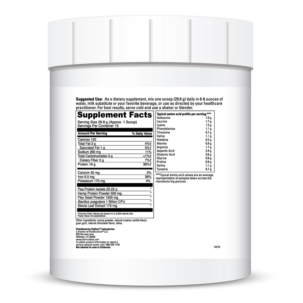 Product image for Vegan Protein Creamy Chocolate.