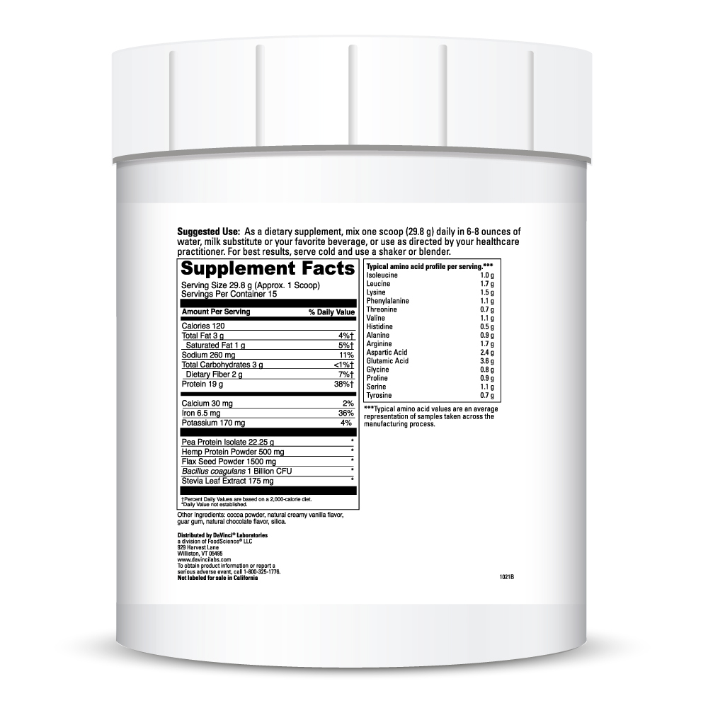 Product image for Vegan Protein Creamy Chocolate.