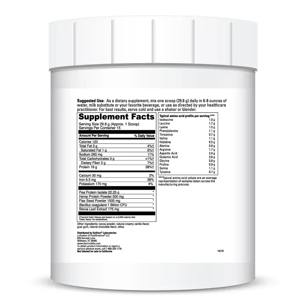 Product image for Vegan Protein Creamy Chocolate.