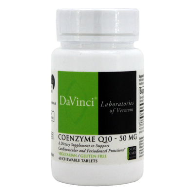 CoEnzyme Q10 50mg (60 tablets) by DaVinci Labs