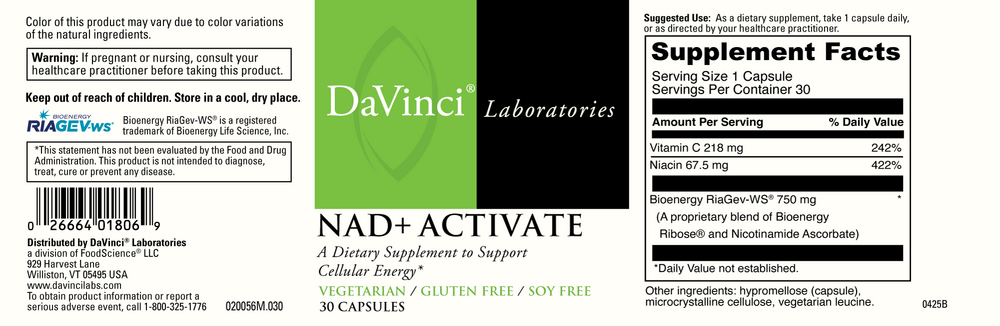 Product image for NAD+ Activate.
