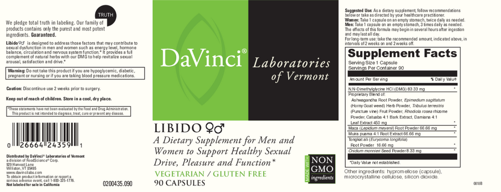 Product image for Libido (California Only).