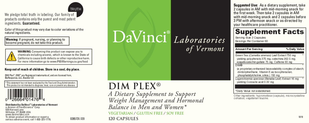 Product image for DIM Plex (California Only).