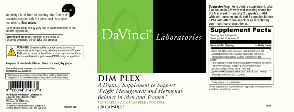 Product image for DIM Plex (California Only).