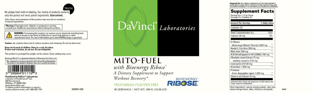 Product image for Mito-Fuel  (California Only).
