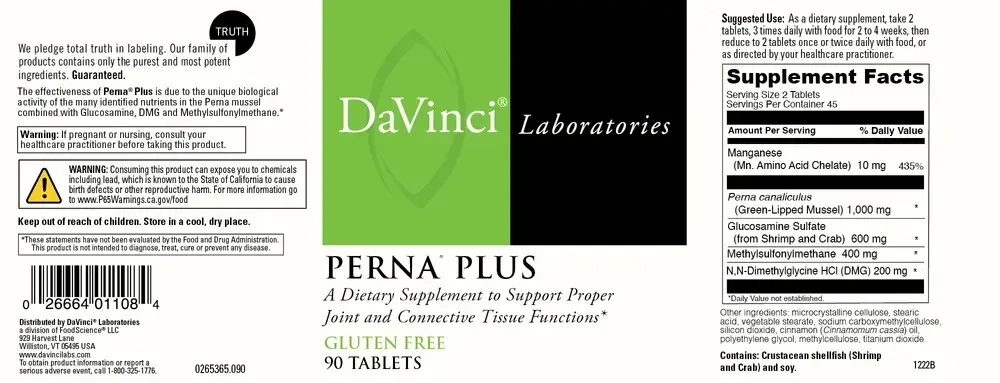 Product image for Perna Plus (California Only).