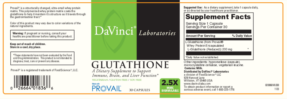 Product image for Glutathione.