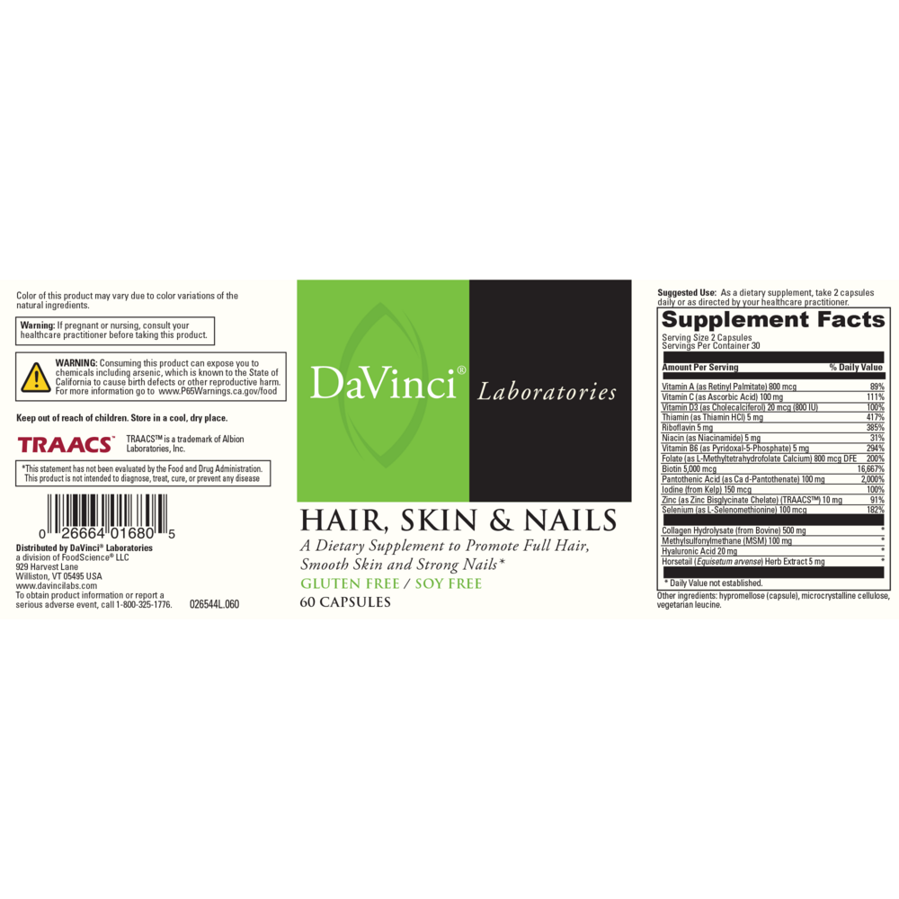 Product image for Hair, Skin &amp; Nails (California Only).