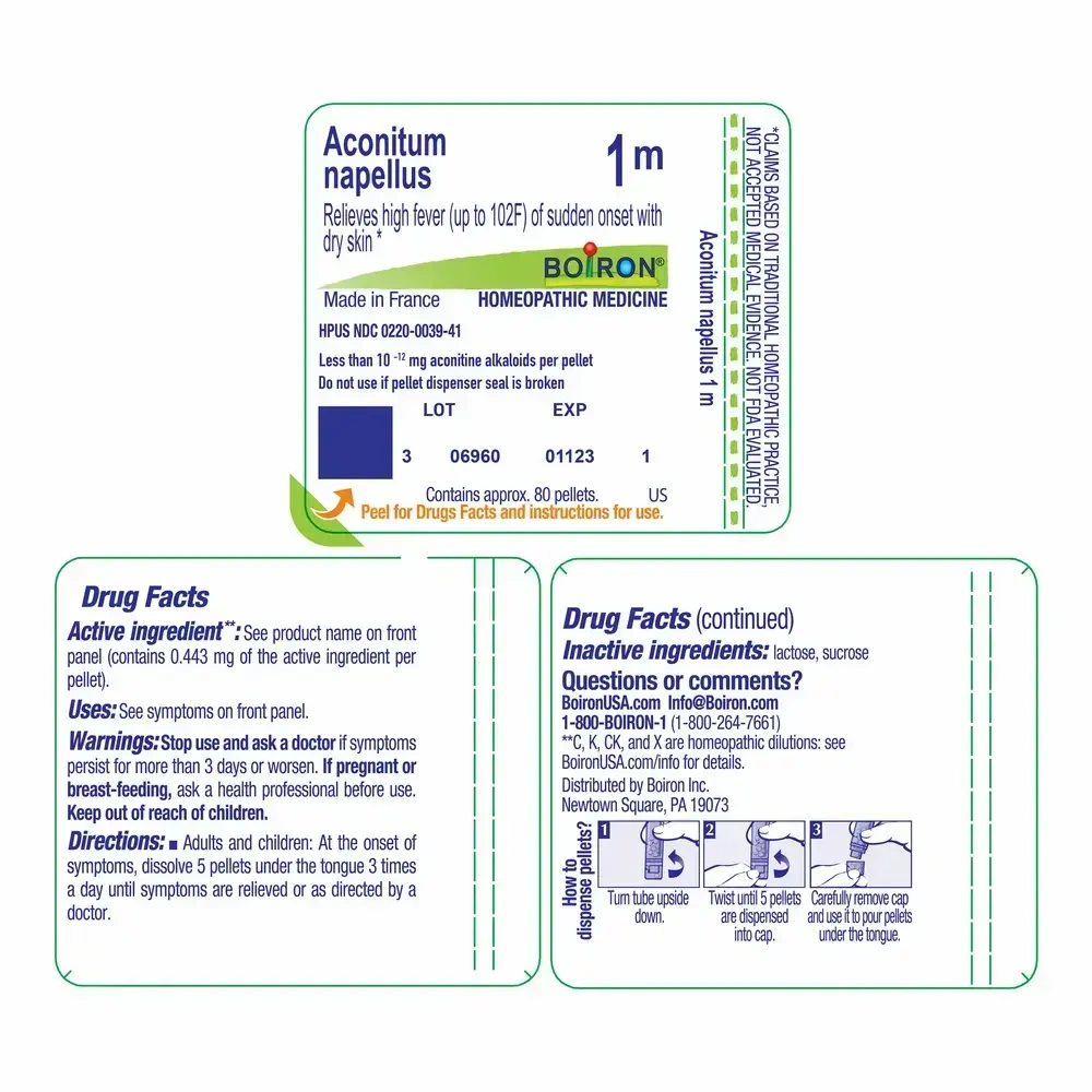 Product image for Aconitum Napellus 1m.