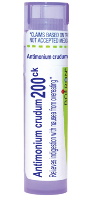 Antimonium Crudum 200ck 80 pellets