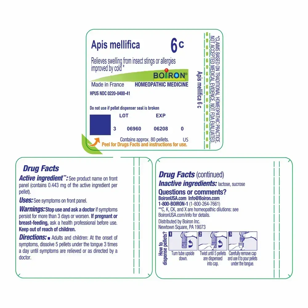 Product image for Apis Mellifica 6c.