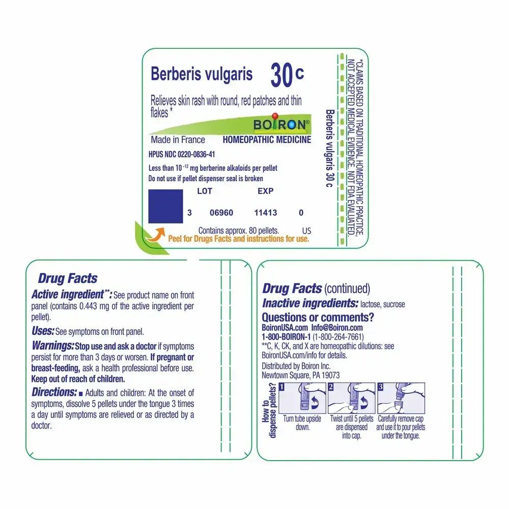 Product image for Berberis Vulgaris 30c.