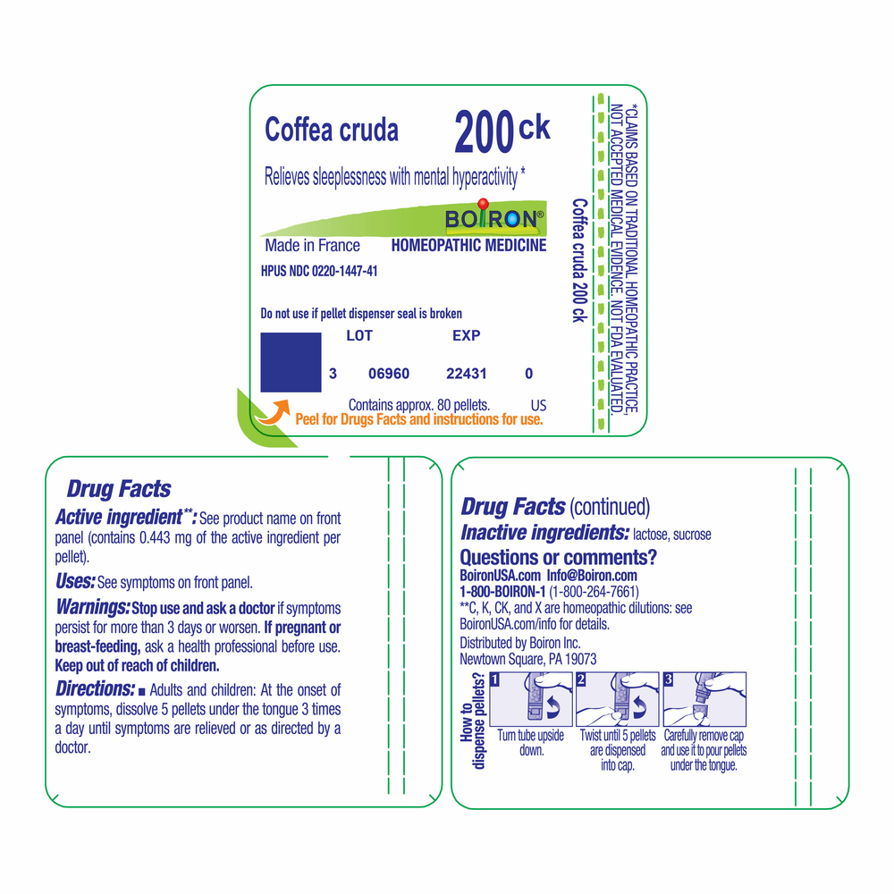 Product image for Coffea Cruda 200ck.