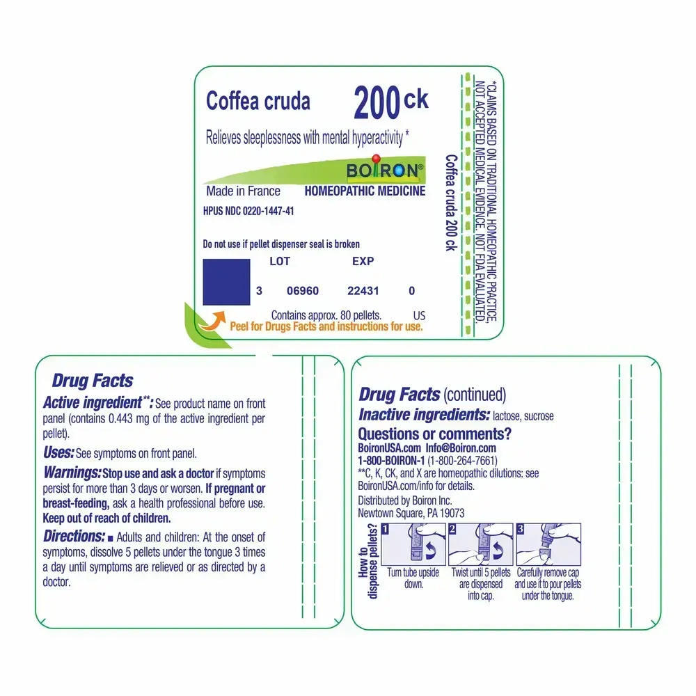 Product image for Coffea Cruda 200ck.