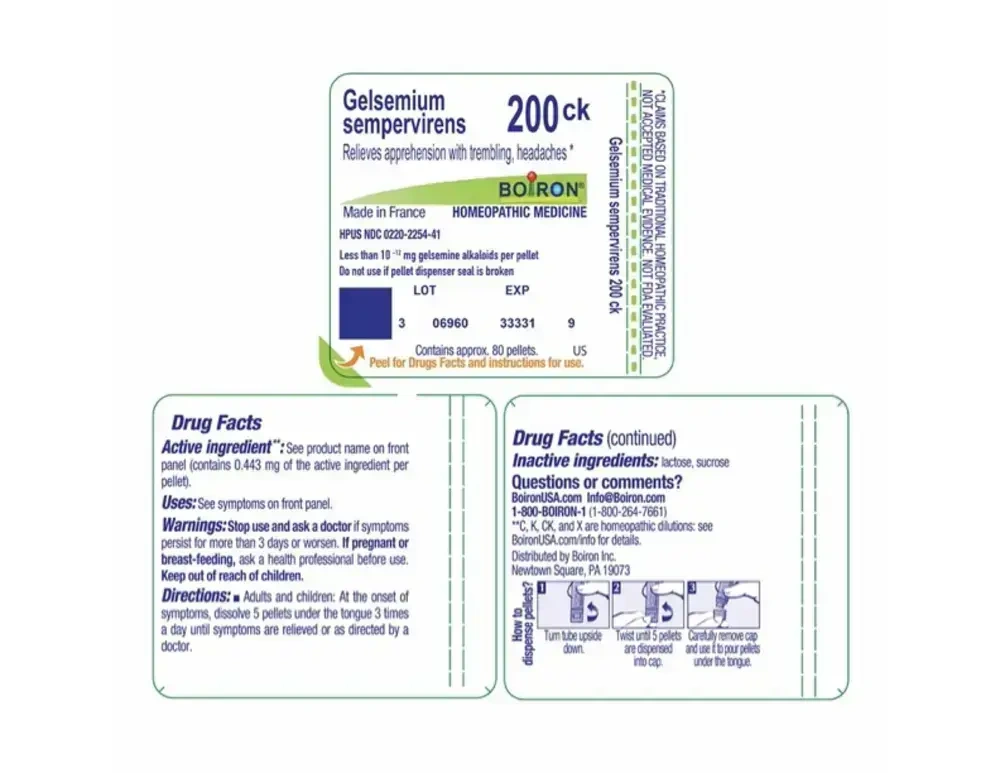 Product image for Gelsemium Sempervirens 200ck.