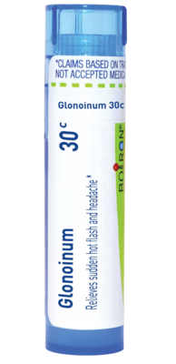 Glonoinum 30c (80 pellets) Product image for Glonoinum 30c (80 pellets).