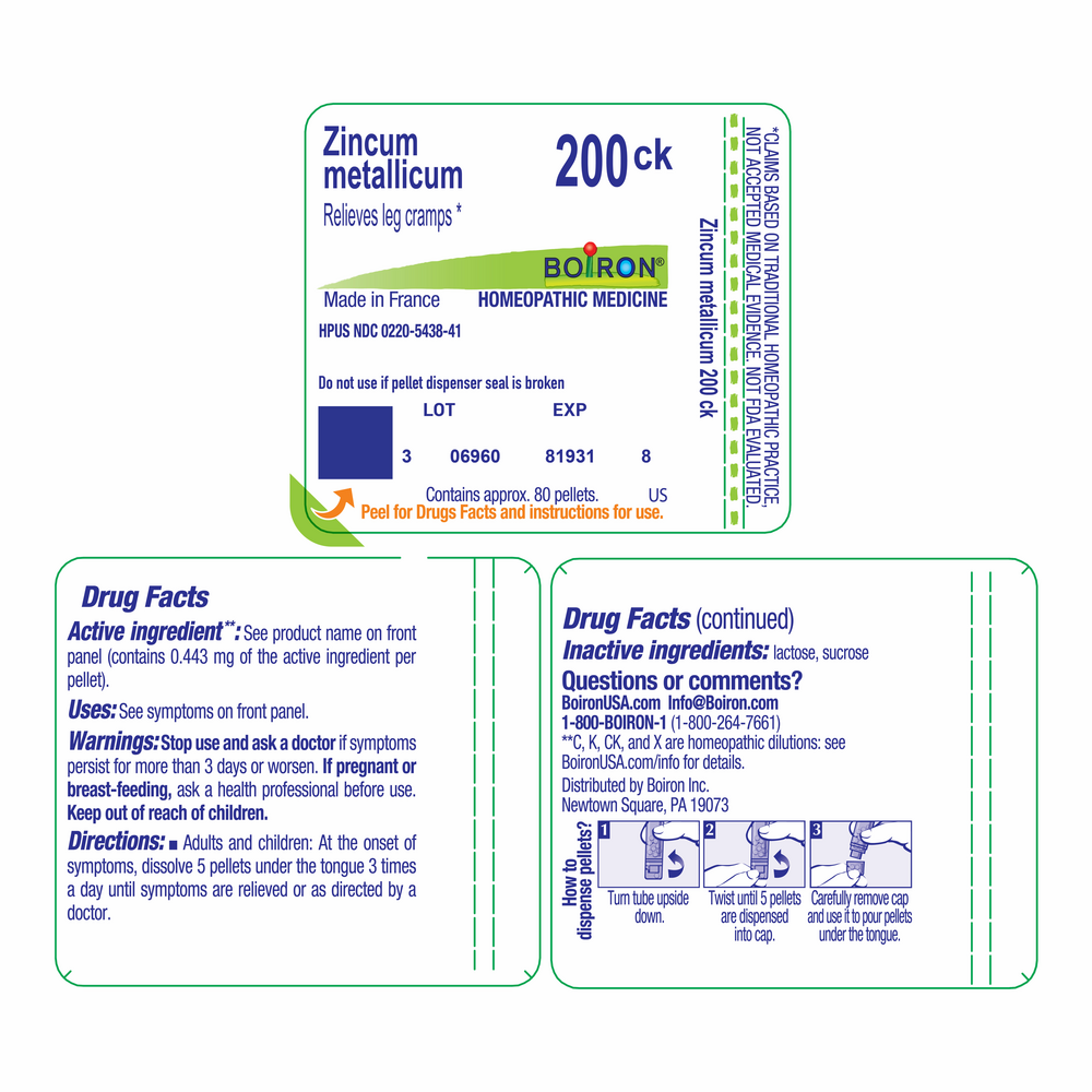 Product image for Zincum Metallicum 200ck.