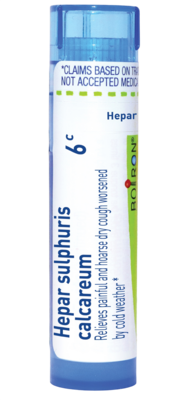 Hepar Sulphuris Calcareum 6c