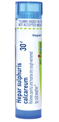 Hepar Sulphuris Calcareum 30c 80 pellets