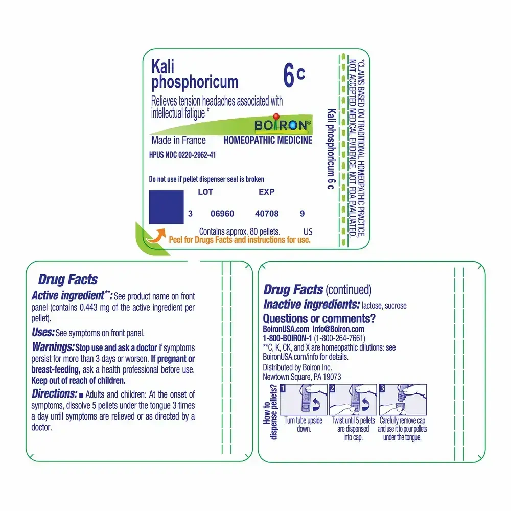 Product image for Kali Phosphoricum 6c.