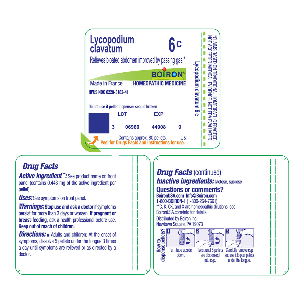 Product image for Lycopodium Clavatum 6c.