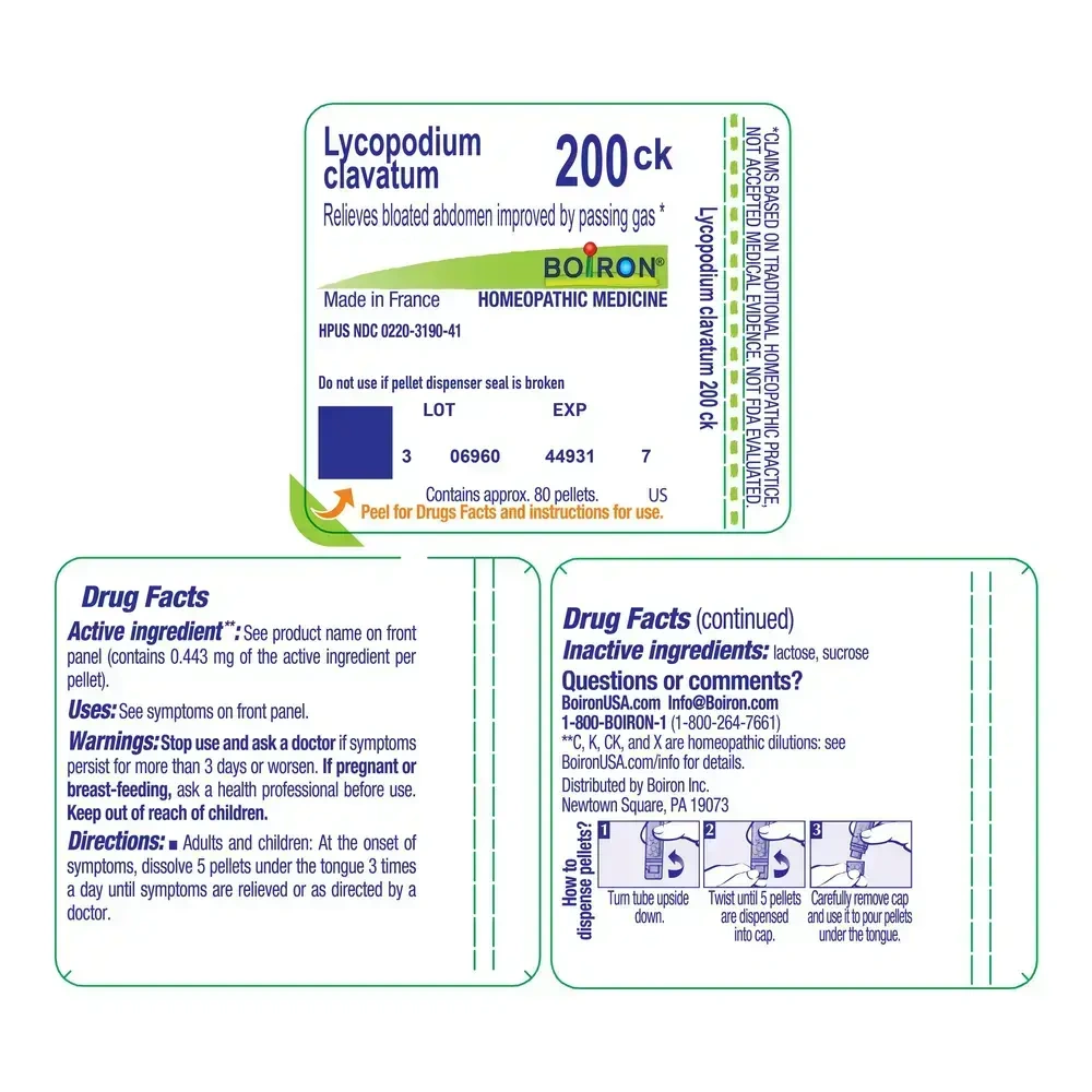 Product image for Lycopodium Clavatum 200ck.