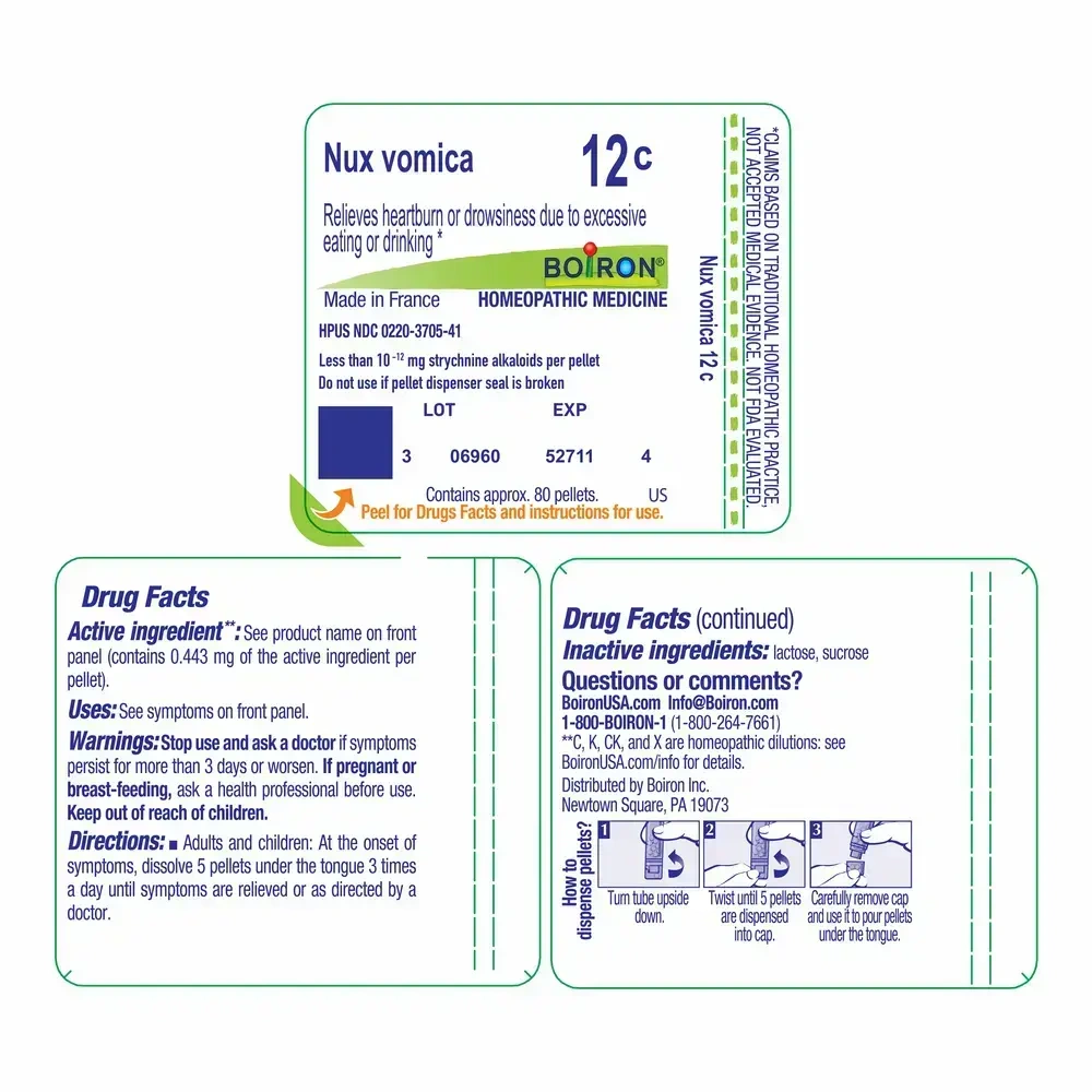 Product image for Nux Vomica 12c.