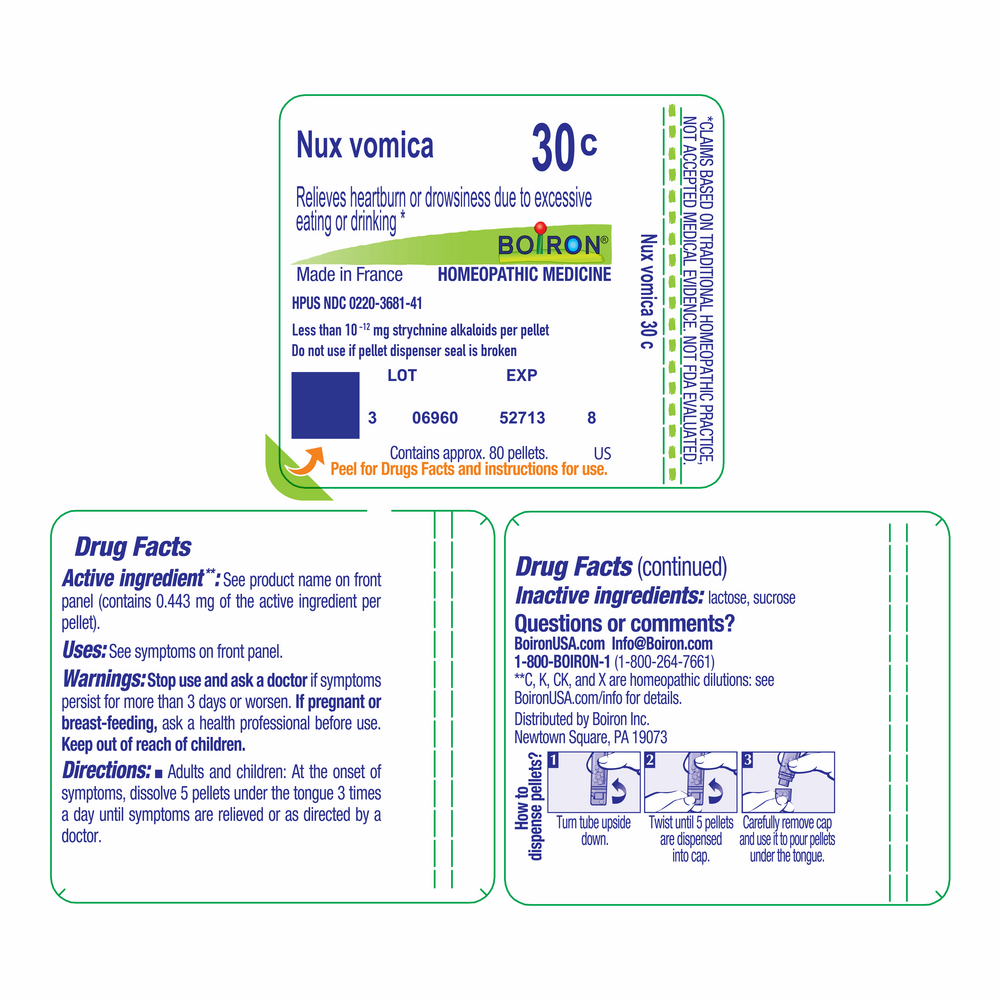 Product image for Nux Vomica 30c.