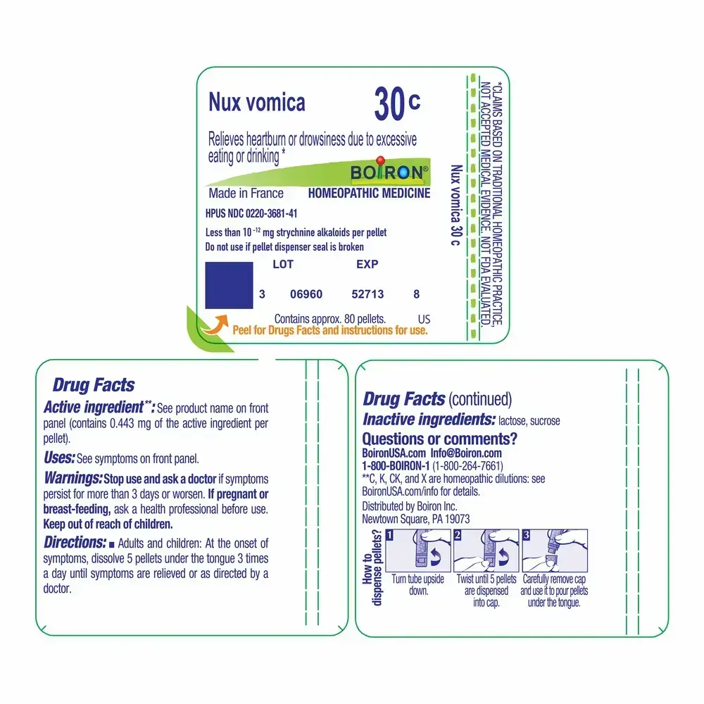 Product image for Nux Vomica 30c.