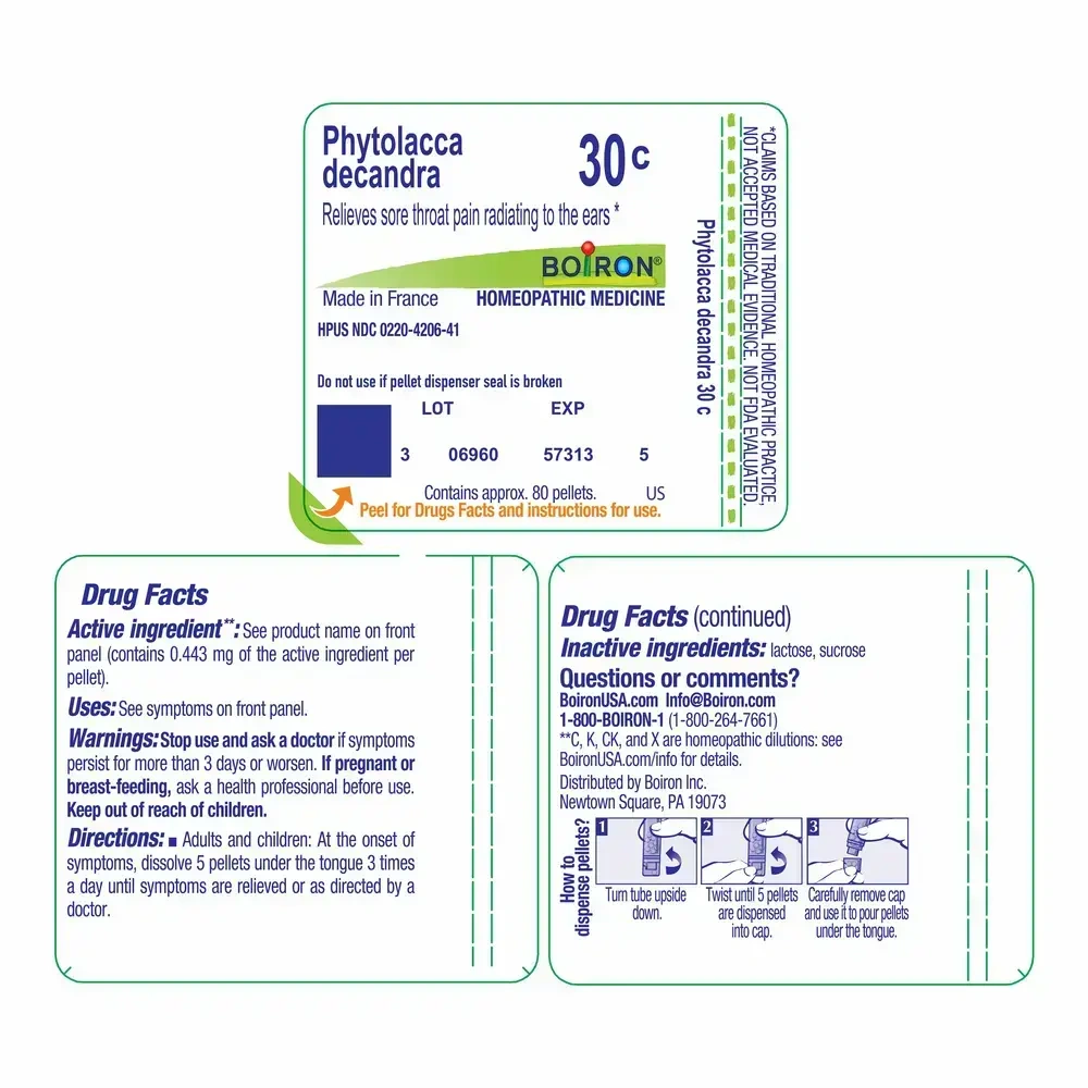 Product image for Phytolacca Decandra 30c.