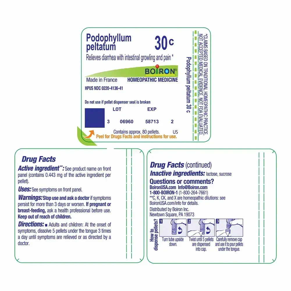 Product image for Podophyllum Peltatum 30c.