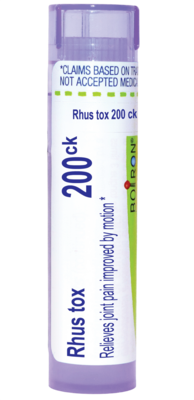 Rhus Toxicodendron 200ck 80 pellets
