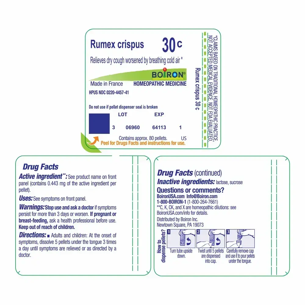 Product image for Rumex Crispus 30c.