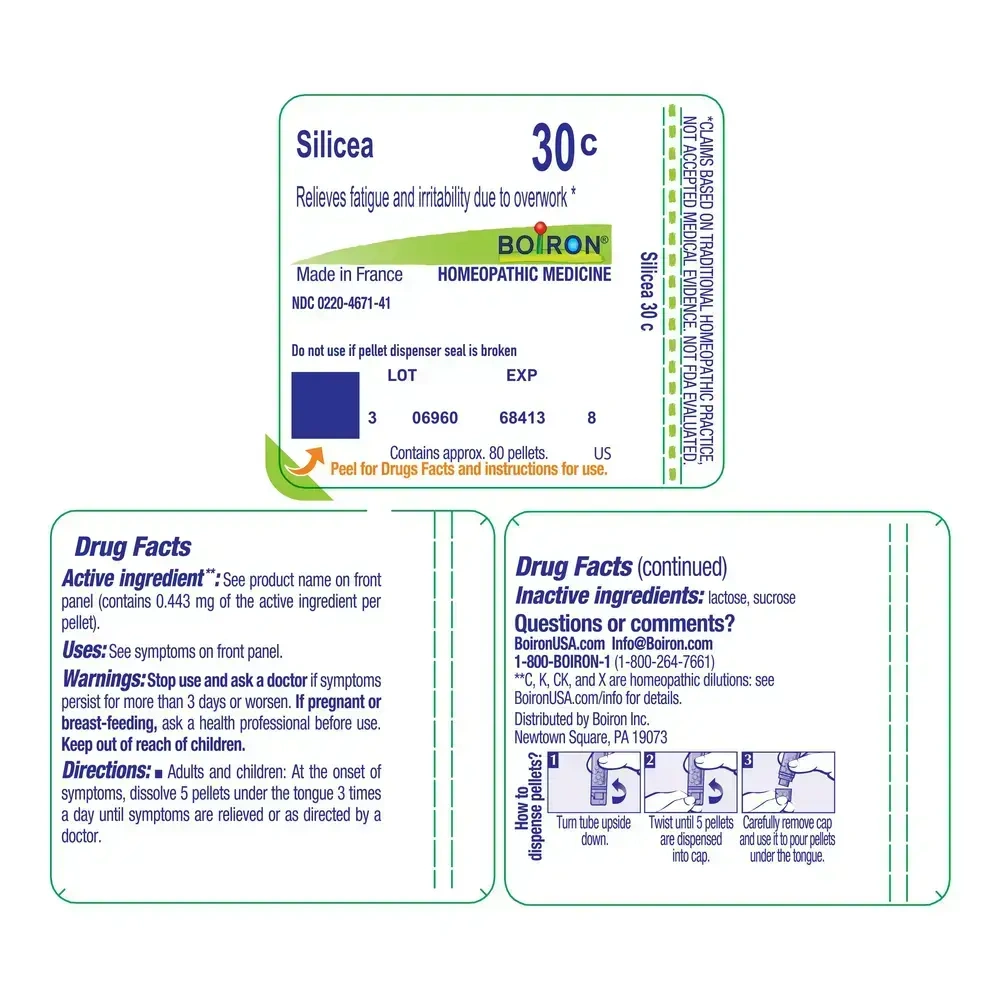 Product image for Silicea 30c.
