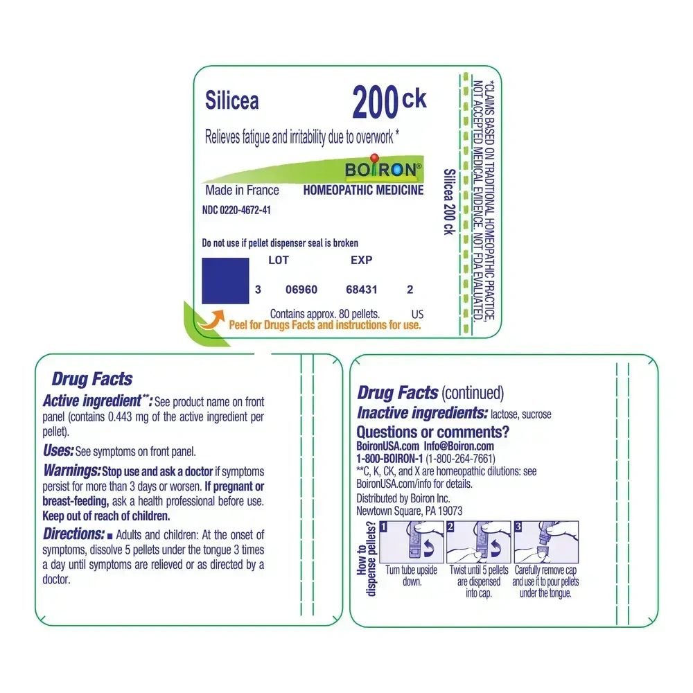 Product image for Silicea 200ck.