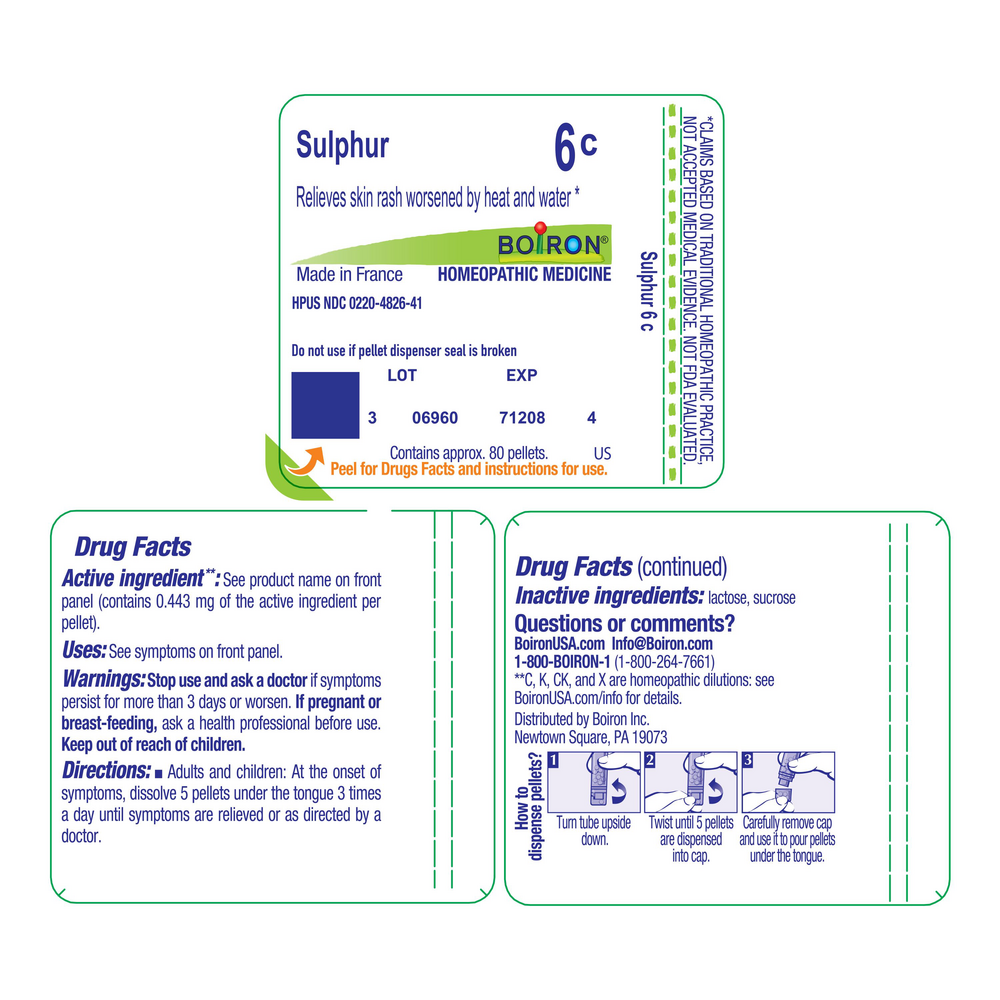 Product image for Sulphur 6c.