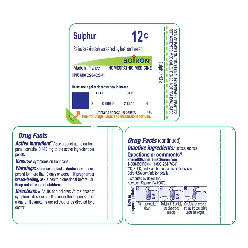 Product image for Sulphur 12c.