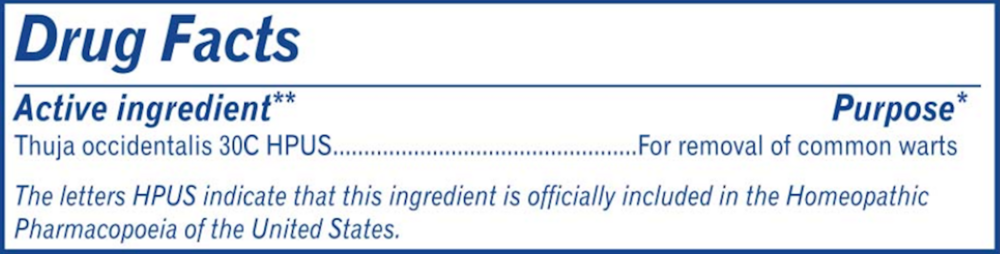 Product image for Thuja Occidentalis 30c.